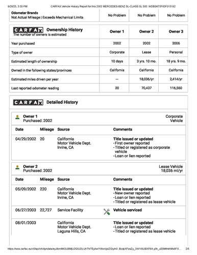 2003 Mercedes-Benz R230 SL500 5,0L V8 Convertible For Sale (picture 67 of 70)