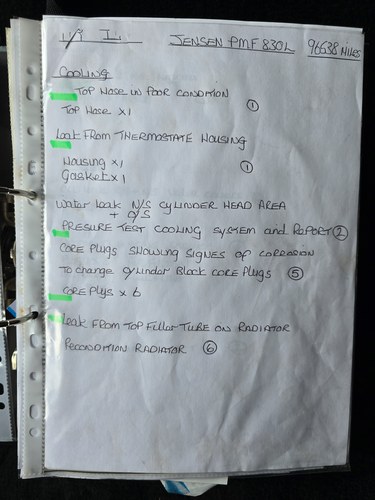 1972 Jensen Interceptor MkIII In vendita (immagine 232 di 270)