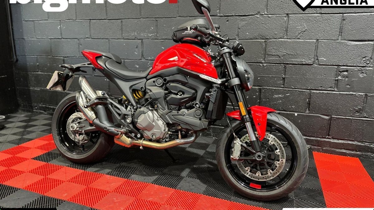 2022 Ducati Monster 1200 Red Manual, speed Right Hand Drive in