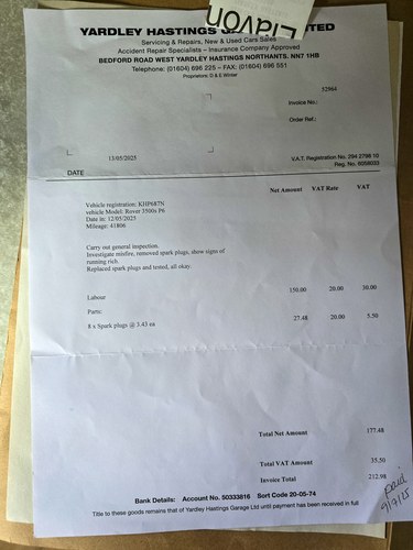 1974 Rover 3500S zum Verkauf (Bild 241 von 246)