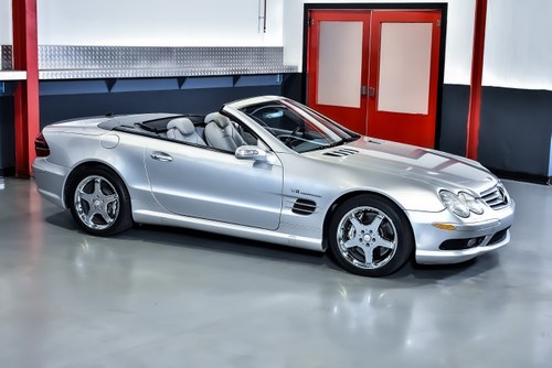 2004 Mercedes-Benz R230 SL55 AMG Convertible 5,5L V8 Te koop (foto 13 van 117)