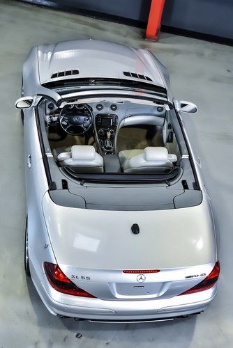 2004 Mercedes-Benz R230 SL55 AMG Convertible 5,5L V8 Te koop (foto 29 van 117)