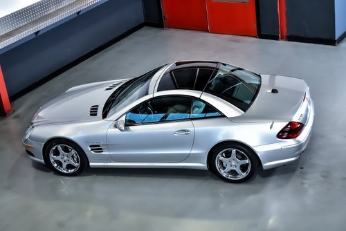 2004 Mercedes-Benz R230 SL55 AMG Convertible 5,5L V8 Te koop (foto 38 van 117)