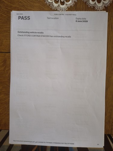 1970 Ford Cortina MkII 1600E à vendre (picture 374 of 381)