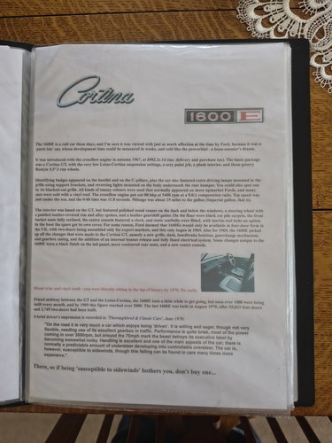 1970 Ford Cortina MkII 1600E à vendre (picture 377 of 381)