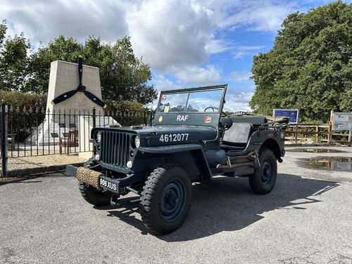 1945 Willys MB Jeep RAF Livery In vendita (immagine 1 di 179)