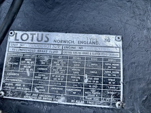 1970 Lotus Elan S4 zum Verkauf (Bild 129 von 149)