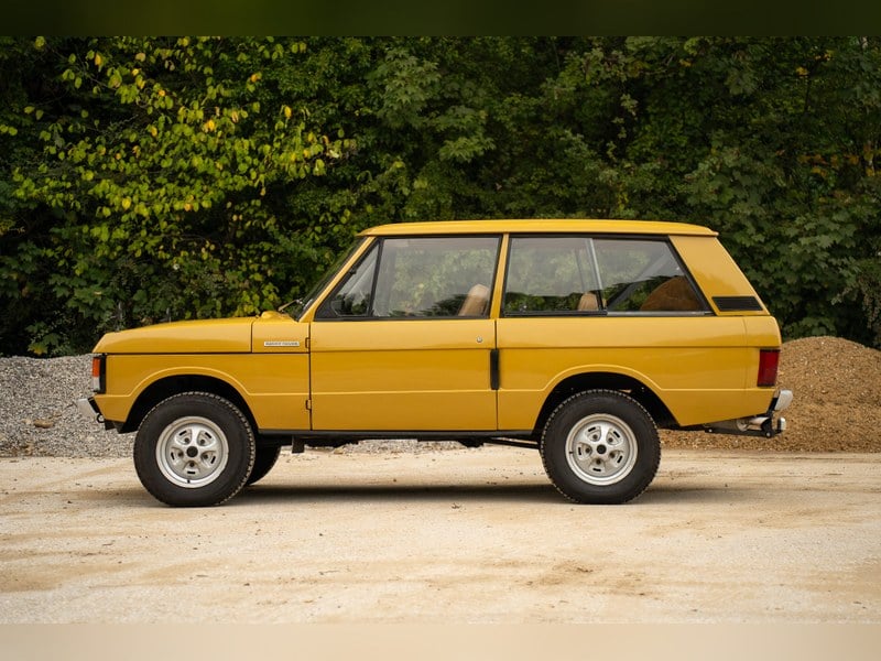 1972 Land Rover Range Rover Yellow Manual Left Hand Drive in Italy ...