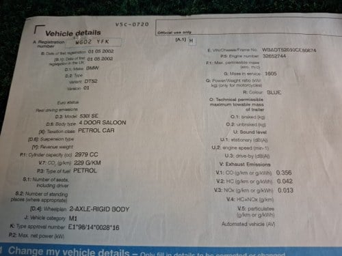 2002 BMW 530i SE (E39) Te koop (foto 49 van 53)