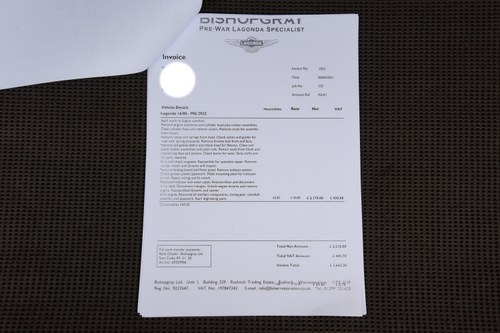 1934 Lagonda 16/80 Special Six 2+2 In vendita (immagine 173 di 184)