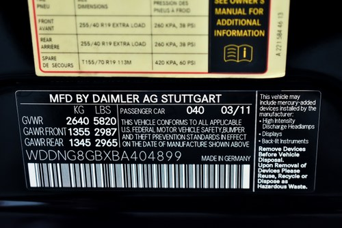 2011 Mercedes-Benz S550 4MATIC Sedan 5,5L V8 à venda (imagem 84 de 96)