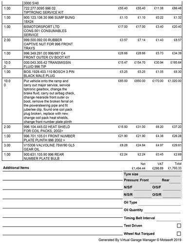 2002 Porsche 996 911 Carrera 4 Tiptronic 3.6L à vendre (picture 390 of 400)