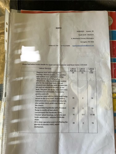 1958 Land Rover Series 1 à vendre (picture 214 of 215)