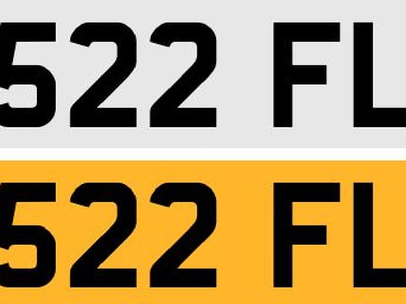 1970 NUMBER PLATE PLATE