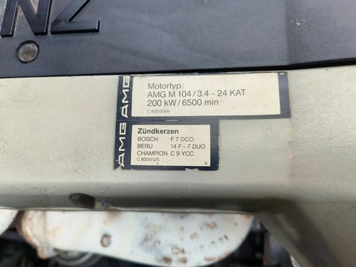 1991 Mercedes-Benz W124 300CE 24V ‘3.4L’ AMG 1 of 25 à vendre (picture 167 of 174)