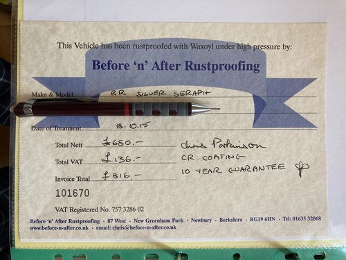 1998 Rolls-Royce Silver Seraph Te koop (foto 154 van 174)