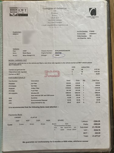 1998 Rolls-Royce Silver Seraph Te koop (foto 156 van 174)