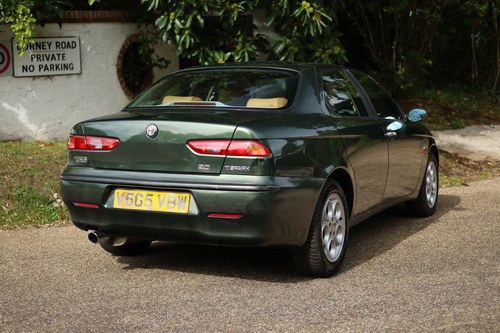 1999 Alfa Romeo 156 2.0 T Spark Lusso Manual zum Verkauf (Bild 11 von 275)
