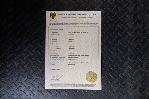 1964 Land Rover Series IIA 109" In vendita (immagine 77 di 83)