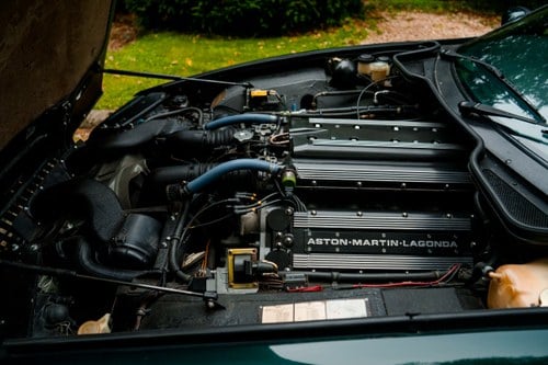 1990 Aston Martin Virage 6.3L 500bhp ‘Widebody’ RHD In vendita (immagine 134 di 180)