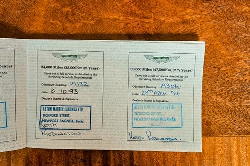 1990 Aston Martin Virage 6.3L 500bhp ‘Widebody’ RHD In vendita (immagine 165 di 180)