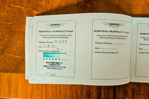 1990 Aston Martin Virage 6.3L 500bhp ‘Widebody’ RHD In vendita (immagine 166 di 180)