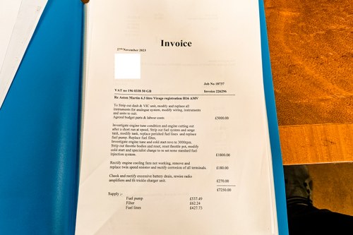 1990 Aston Martin Virage 6.3L 500bhp ‘Widebody’ RHD In vendita (immagine 178 di 180)