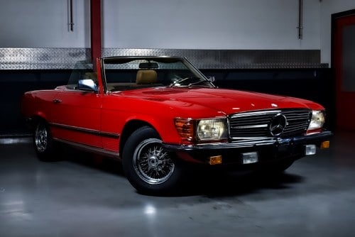 1985 Mercedes-Benz R107 380SL Convertible 3,8L V8 For Sale (picture 9 of 104)