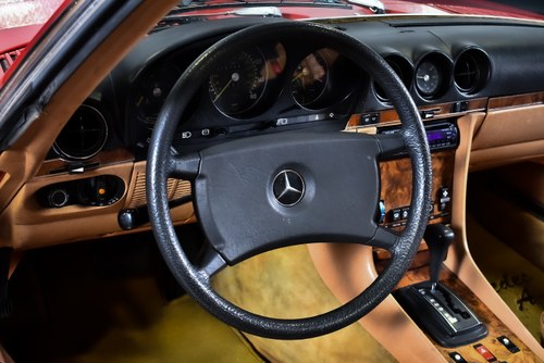 1985 Mercedes-Benz R107 380SL Convertible 3,8L V8 For Sale (picture 41 of 104)