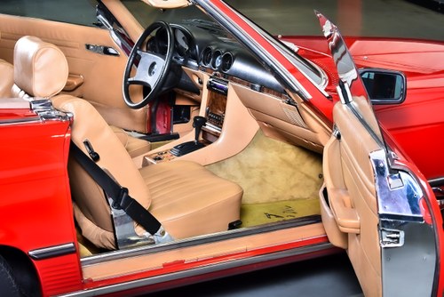 1985 Mercedes-Benz R107 380SL Convertible 3,8L V8 For Sale (picture 45 of 104)