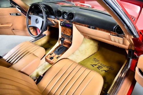 1985 Mercedes-Benz R107 380SL Convertible 3,8L V8 For Sale (picture 50 of 104)