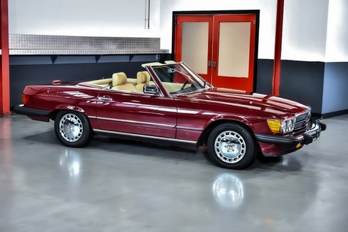 1988 Mercedes-Benz R107 560SL Convertible 5,6L V8 For Sale (picture 13 of 121)