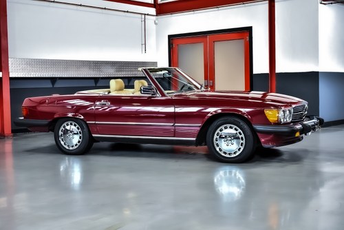 1988 Mercedes-Benz R107 560SL Convertible 5,6L V8 For Sale (picture 14 of 121)