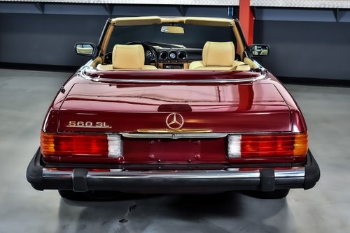 1988 Mercedes-Benz R107 560SL Convertible 5,6L V8 For Sale (picture 19 of 121)