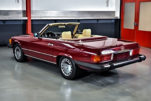 1988 Mercedes-Benz R107 560SL Convertible 5,6L V8 For Sale (picture 23 of 121)