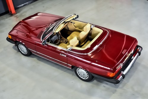 1988 Mercedes-Benz R107 560SL Convertible 5,6L V8 For Sale (picture 31 of 121)