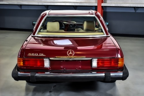 1988 Mercedes-Benz R107 560SL Convertible 5,6L V8 For Sale (picture 38 of 121)