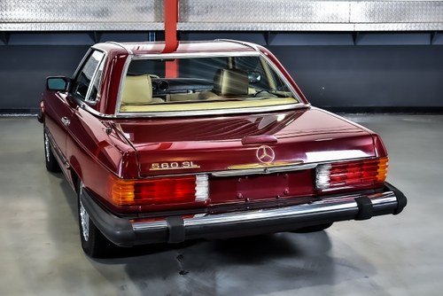 1988 Mercedes-Benz R107 560SL Convertible 5,6L V8 For Sale (picture 39 of 121)
