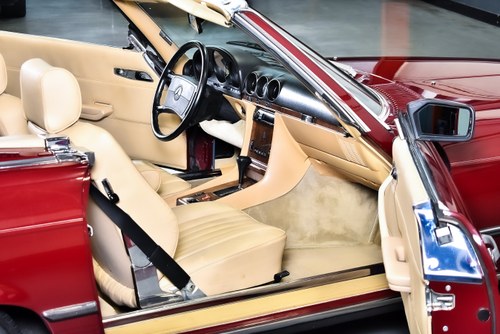 1988 Mercedes-Benz R107 560SL Convertible 5,6L V8 For Sale (picture 63 of 121)