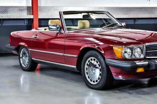 1988 Mercedes-Benz R107 560SL Convertible 5,6L V8 For Sale (picture 82 of 121)
