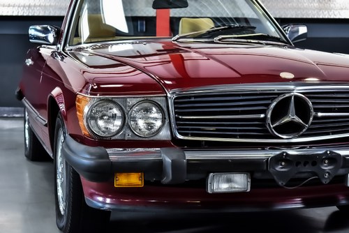 1988 Mercedes-Benz R107 560SL Convertible 5,6L V8 For Sale (picture 86 of 121)