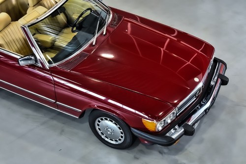 1988 Mercedes-Benz R107 560SL Convertible 5,6L V8 For Sale (picture 88 of 121)