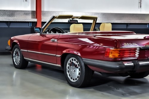 1988 Mercedes-Benz R107 560SL Convertible 5,6L V8 For Sale (picture 95 of 121)