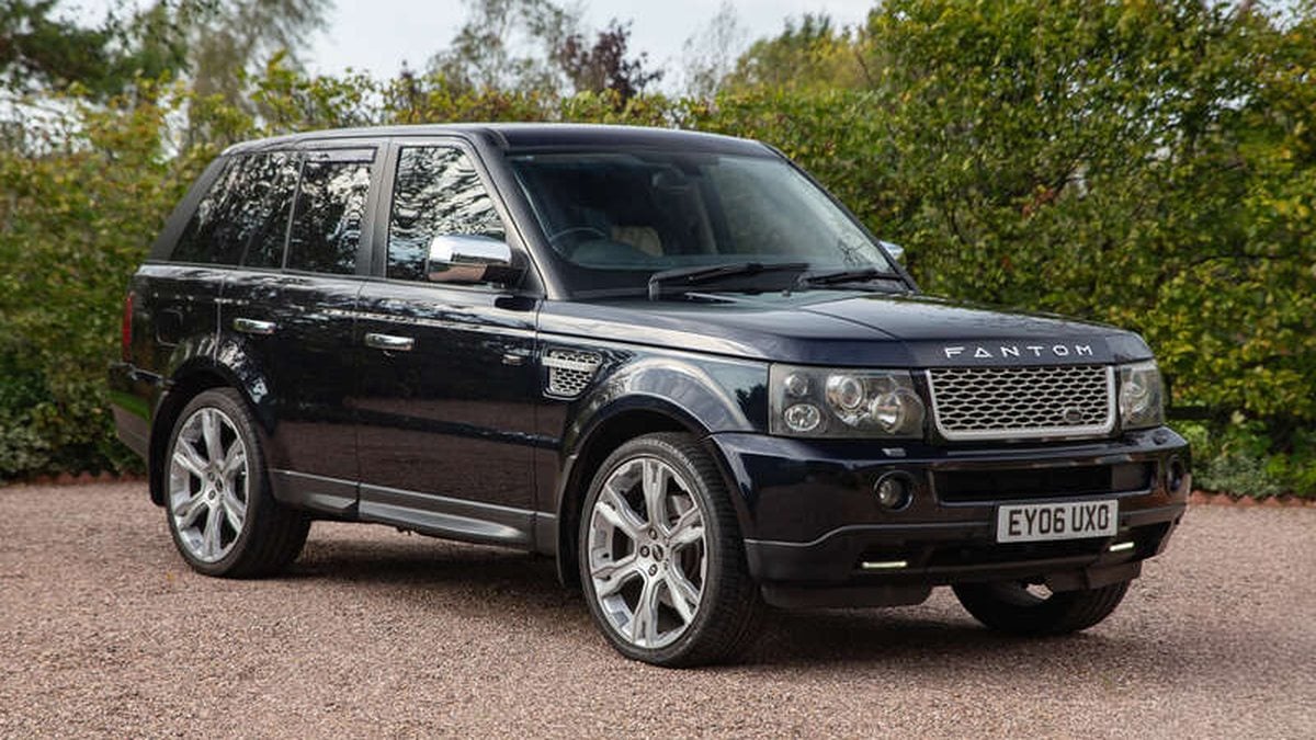 2006 Land Rover Range Rover Sport buckingham-blue Manual Right Hand ...