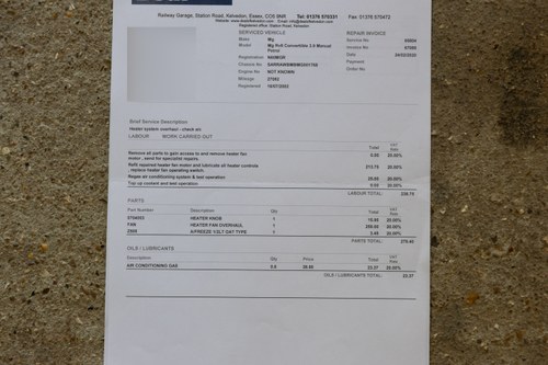 1995 MG RV8 à vendre (picture 192 of 224)