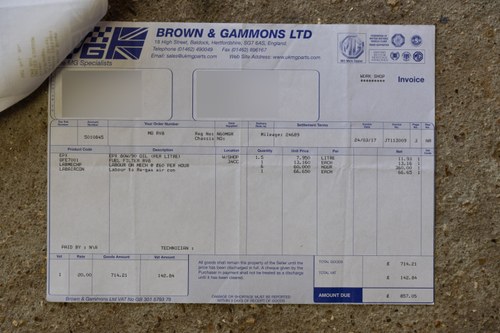 1995 MG RV8 à vendre (picture 198 of 224)