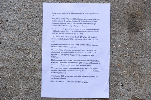 1995 MG RV8 à vendre (picture 208 of 224)