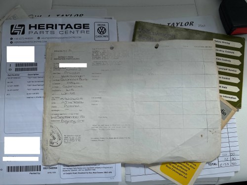 1981 Volkswagen Beetle Karmann Convertible à vendre (picture 114 of 115)