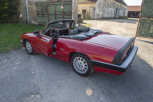 1987 Alfa Romeo Spider Series 2000 Quadrifoglio Verde Series 3 'Aerodinamica' In vendita (immagine 3 di 169)