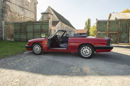 1987 Alfa Romeo Spider Series 2000 Quadrifoglio Verde Series 3 'Aerodinamica' In vendita (immagine 5 di 169)
